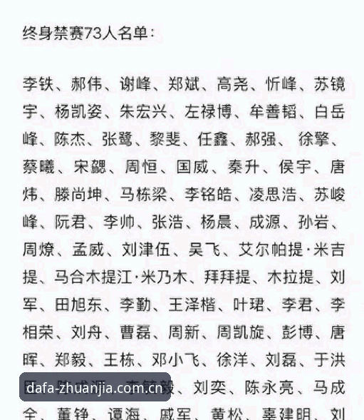 资深球迷分享：从足协最新禁足名单看中国足球反腐的深层逻辑